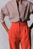 PANTALON CURCUMA ROUGE