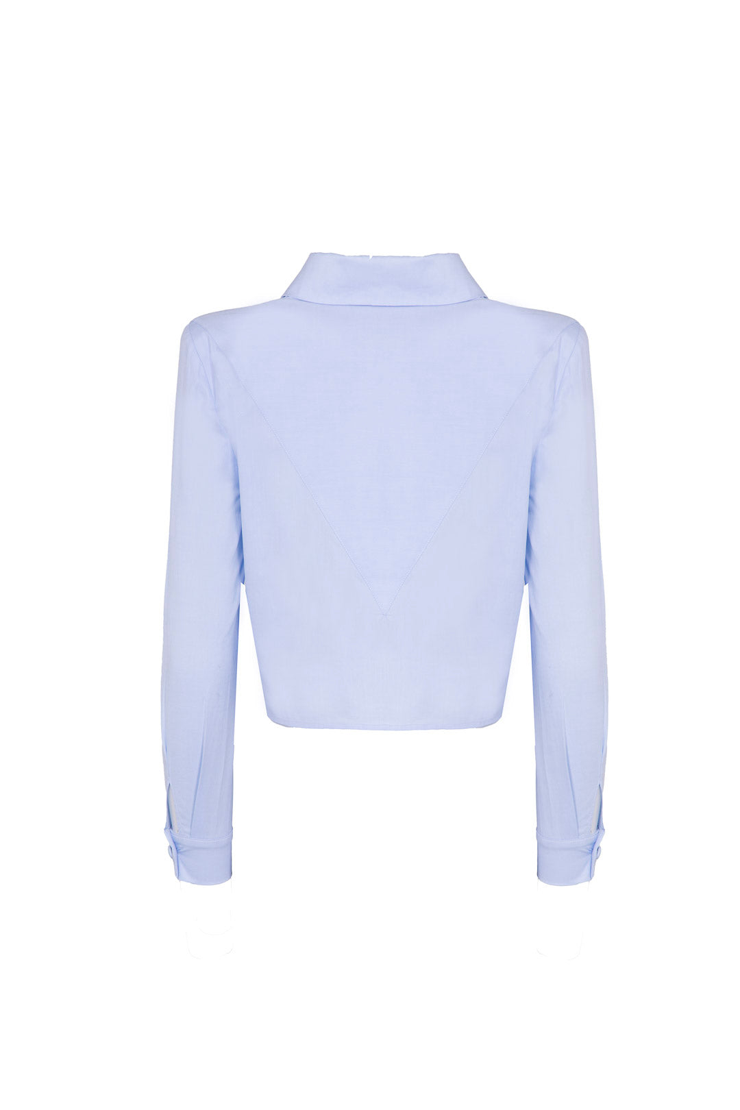 OMICRON TWILL BLOUSE BLUE