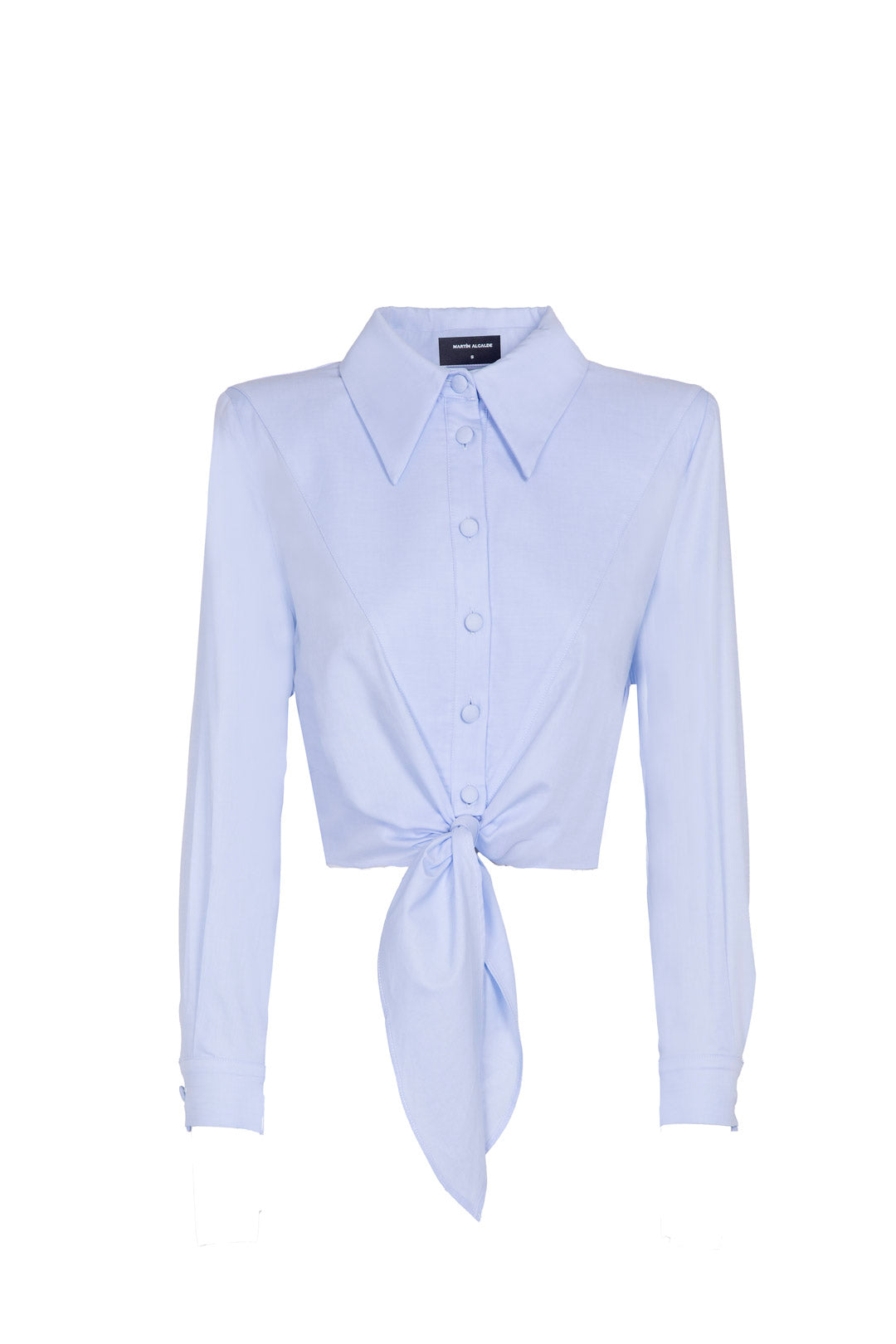 OMICRON TWILL BLOUSE BLUE