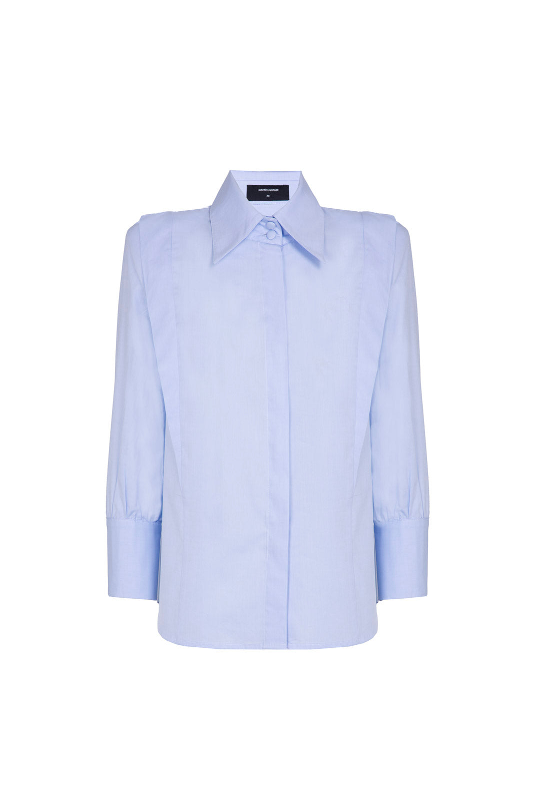 XI TWILL BLUE BLOUSE