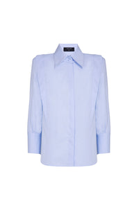 BLUSA XI TWILL AZUL