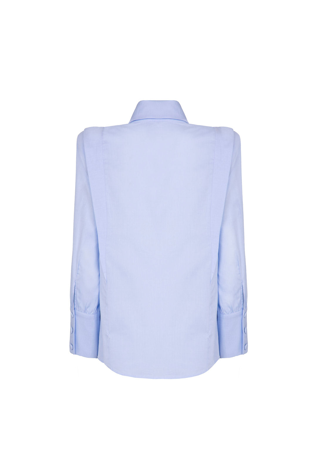 XI TWILL BLUE BLOUSE