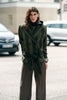 ABRIGO TRENTO RAYAS VERDES